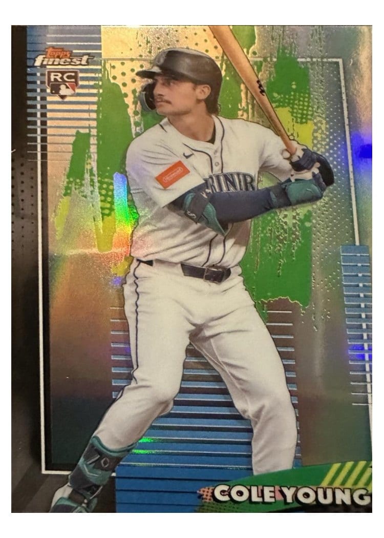 2026 Topps Finest Cole Young #57 card