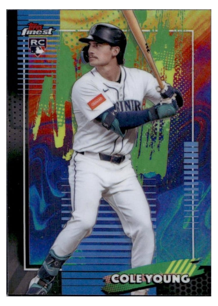 2026 Topps Finest Cole Young #57 card