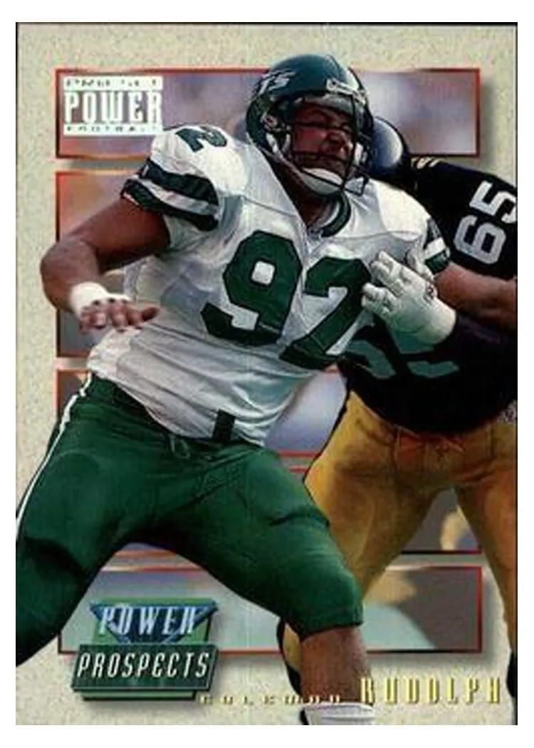 1993 Pro Set Power Update Prospects Coleman Rudolph #PP50 card