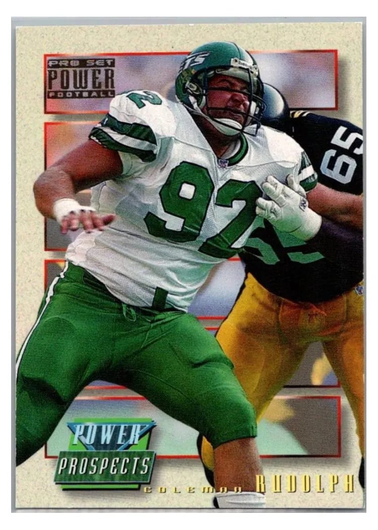 1993 Pro Set Power Update Prospects Coleman Rudolph Gold #PP50 card