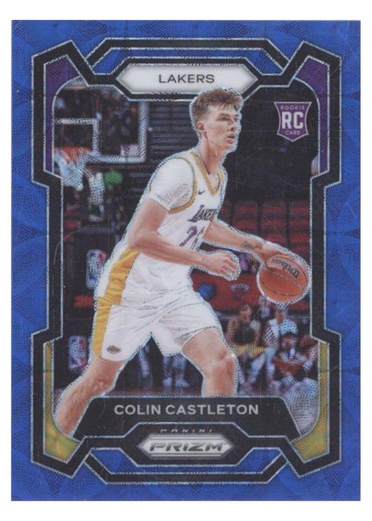2023-24 Panini Prizm Base Set Colin Castleton #287 card