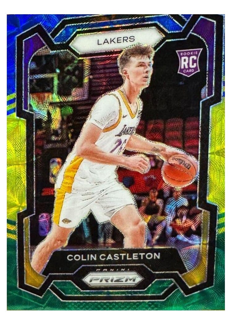 2023-24 Panini Prizm Base Set Colin Castleton #287 card