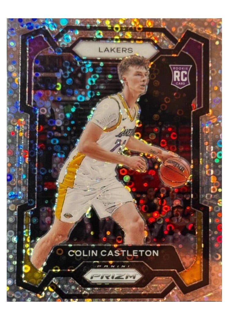 2023-24 Panini Prizm Base Set Colin Castleton #287 card