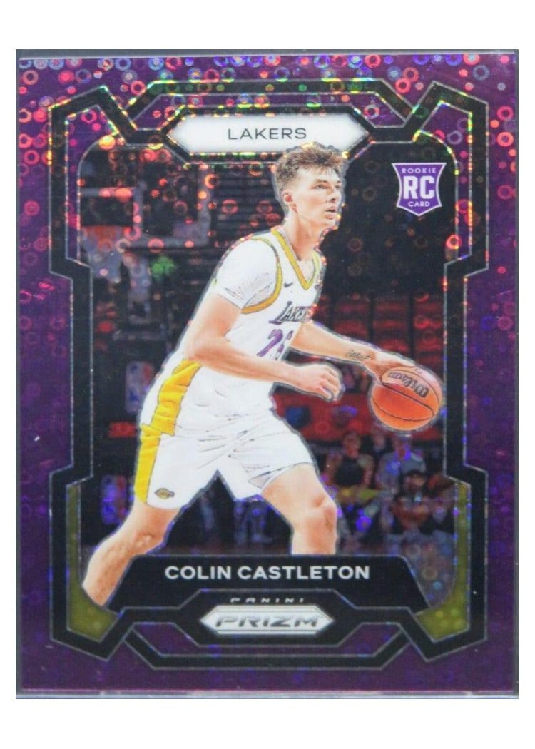 2023-24 Panini Prizm Base Set Colin Castleton #287 card