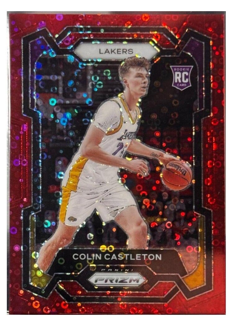 2023-24 Panini Prizm Base Set Colin Castleton #287 card