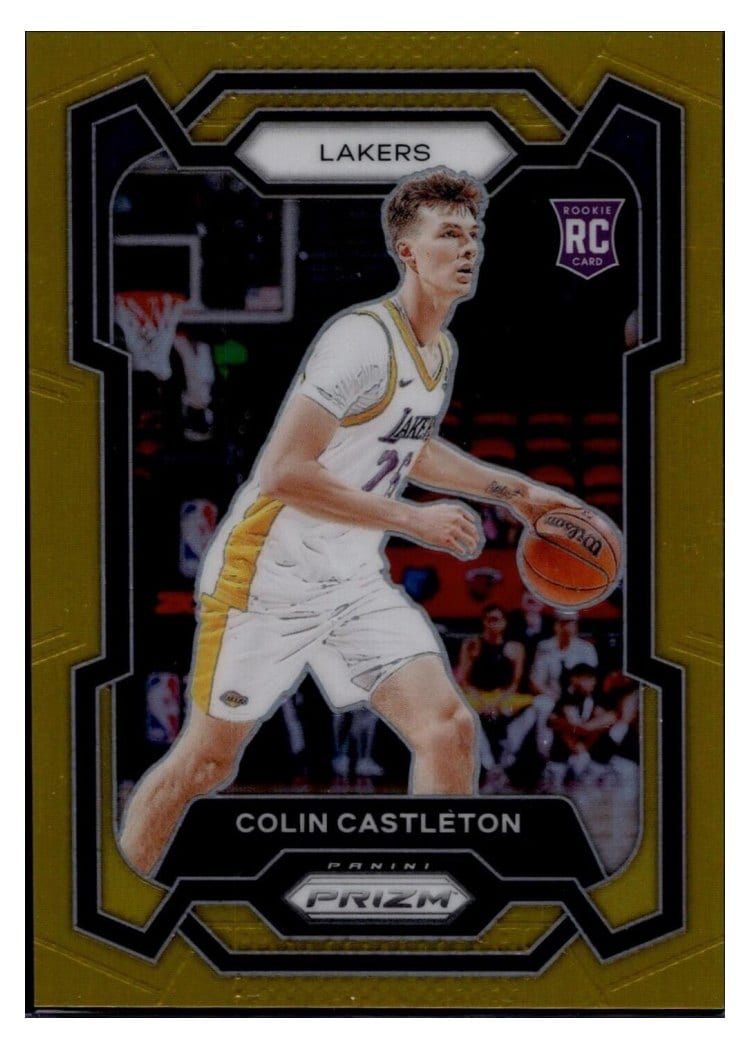 2023-24 Panini Prizm Base Set Colin Castleton #287 card