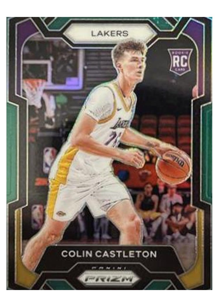 2023-24 Panini Prizm Base Set Colin Castleton #287 card