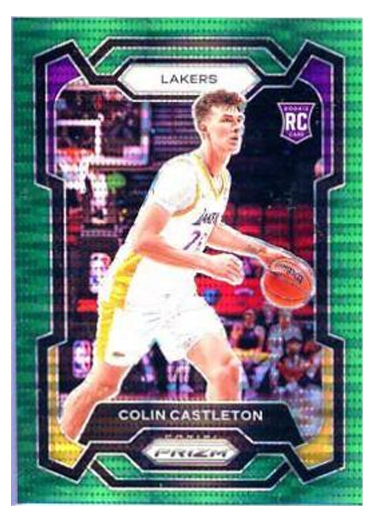 2023-24 Panini Prizm Base Set Colin Castleton #287 card