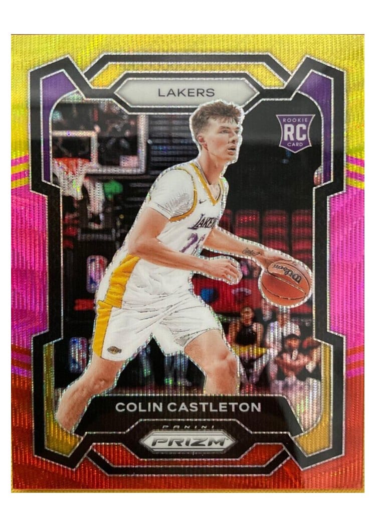 2023-24 Panini Prizm Base Set Colin Castleton #287 card