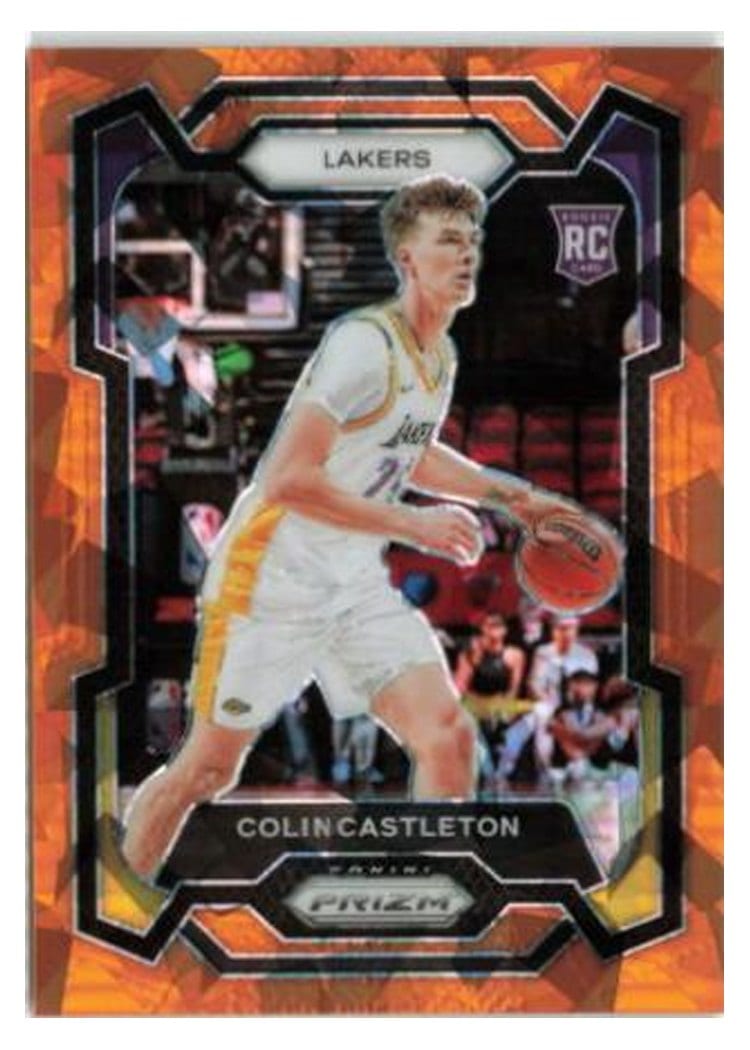 2023-24 Panini Prizm Base Set Colin Castleton #287 card