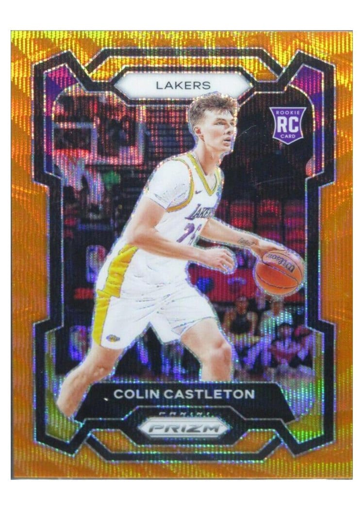 2023-24 Panini Prizm Base Set Colin Castleton #287 card
