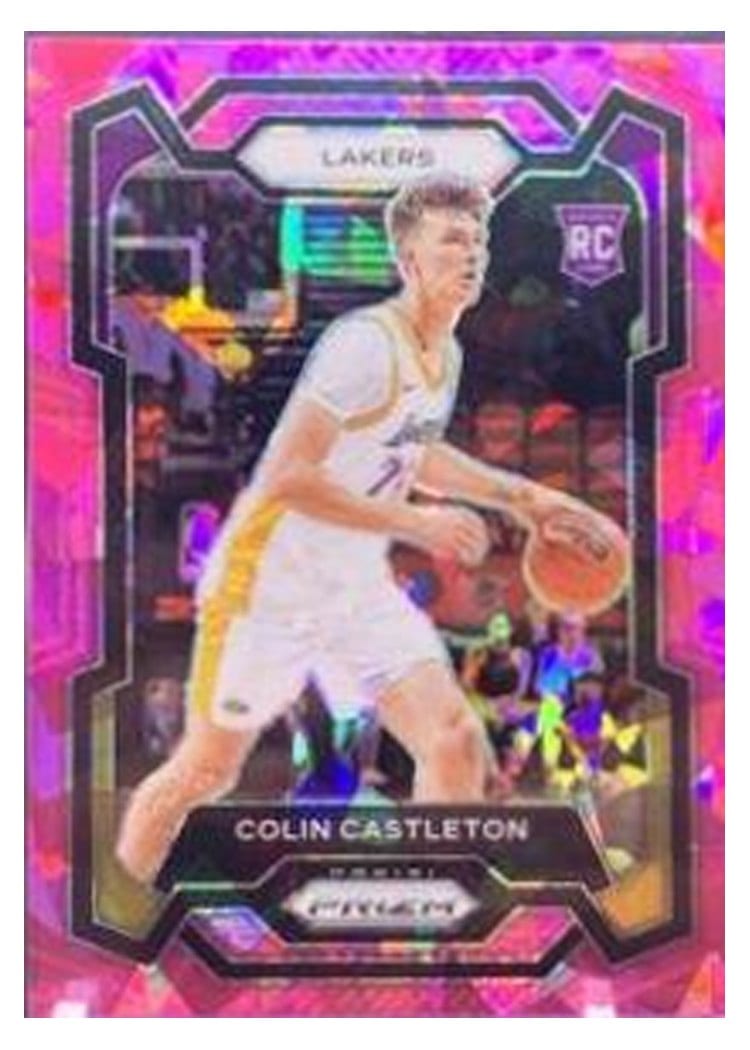 2023-24 Panini Prizm Base Set Colin Castleton #287 card