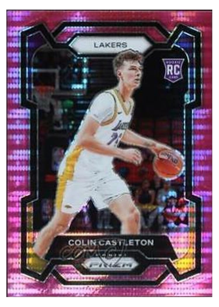 2023-24 Panini Prizm Base Set Colin Castleton #287 card