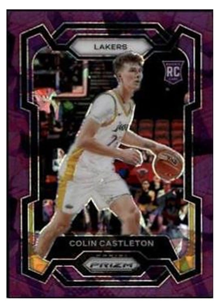 2023-24 Panini Prizm Base Set Colin Castleton #287 card