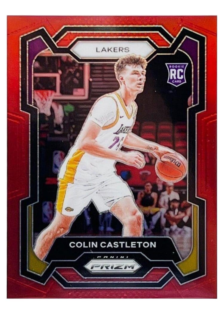 2023-24 Panini Prizm Base Set Colin Castleton #287 card