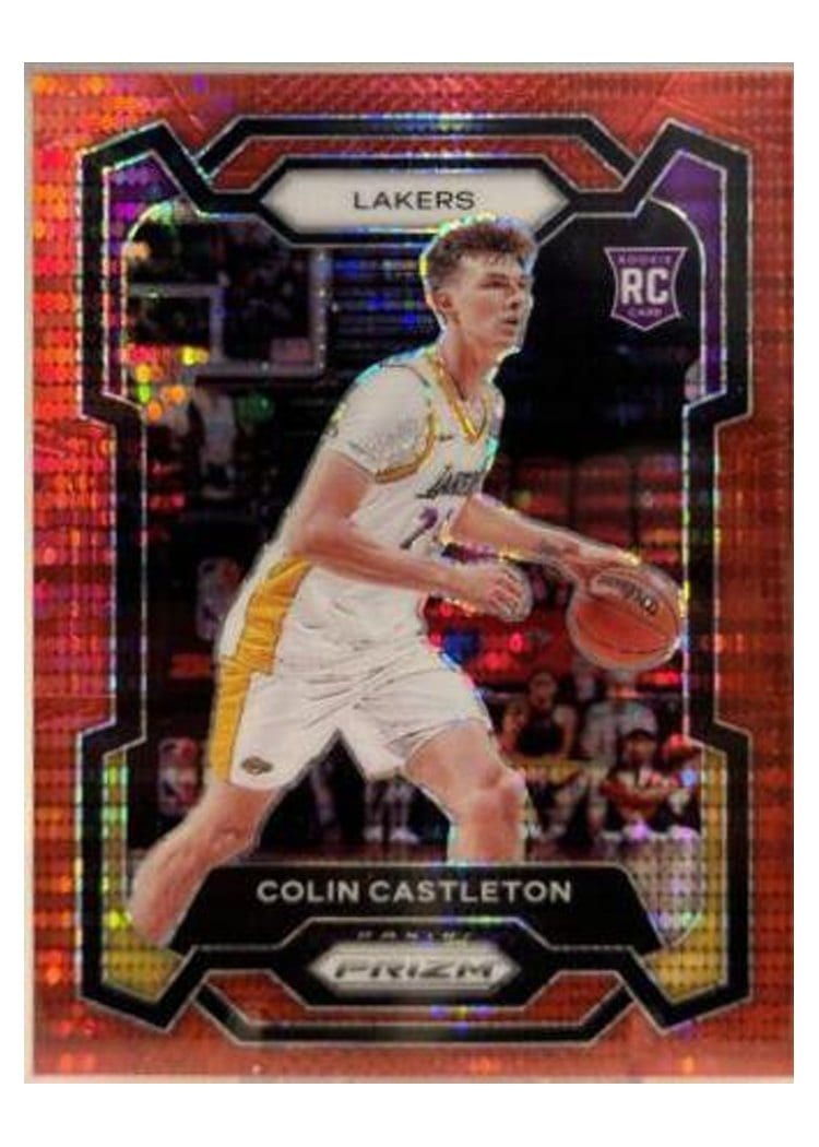 2023-24 Panini Prizm Base Set Colin Castleton #287 card