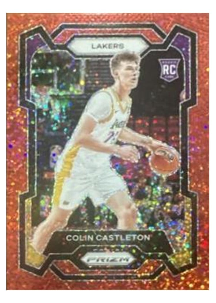 2023-24 Panini Prizm Base Set Colin Castleton #287 card