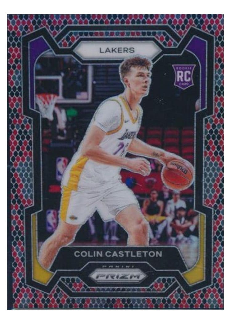 2023-24 Panini Prizm Base Set Colin Castleton #287 card