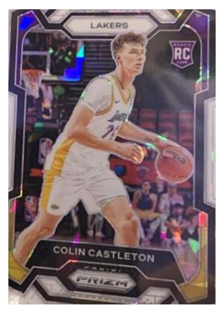 2023-24 Panini Prizm Base Set Colin Castleton #287 card