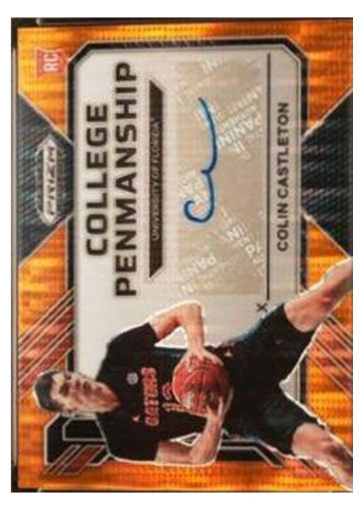 2023-24 Panini Prizm Rookie Penmanship Colin Castleton #RP-CTL card