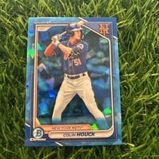 2024 Bowman Sapphire Edition Base Set Colin Houck #BCP-123 card