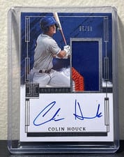 2024 Panini Impeccable Elegance Prospect Jersey Autographs Colin Houck #EPJ-CH card