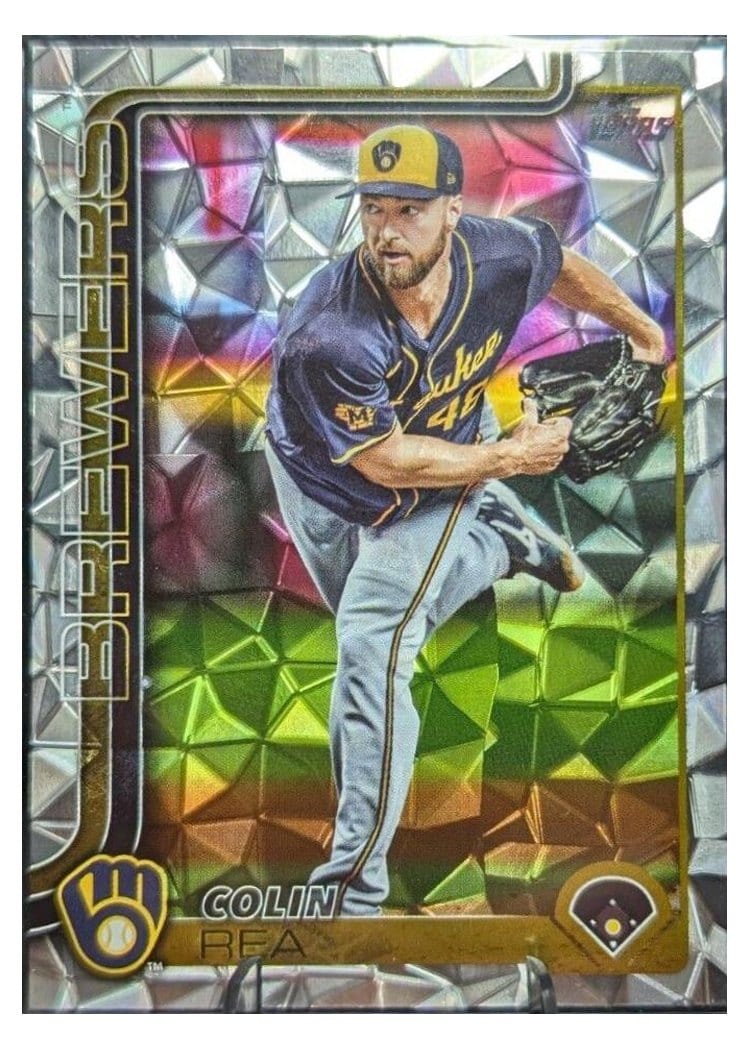 2025 Topps Base Set Colin Rea Diamante Foil #75 card