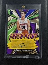 2022 Panini Court Kings Fresh Paint Autographs Collin Gillespie #FP-CGD card