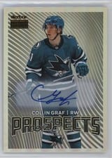 2024-25 Skybox Metal Universe Skybox Premium Prospects Auto Collin Graf #PP-28 card