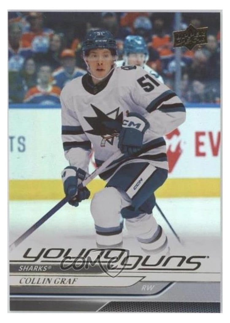 2024-25 Upper Deck Base Set Collin Graf #223 card