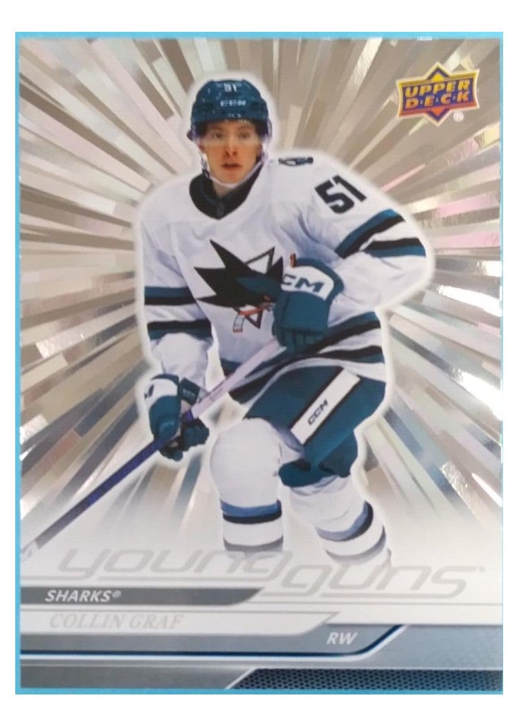2024-25 Upper Deck Base Set Collin Graf #223 card