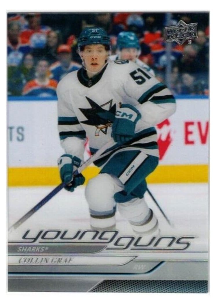 2024-25 Upper Deck Base Set Collin Graf #223 card