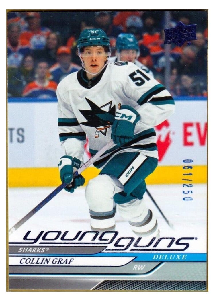 2024-25 Upper Deck Base Set Collin Graf #223 card
