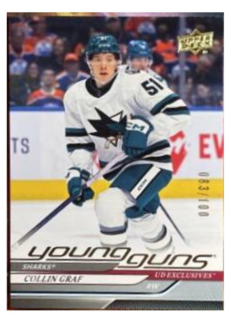 2024-25 Upper Deck Base Set Collin Graf #223 card
