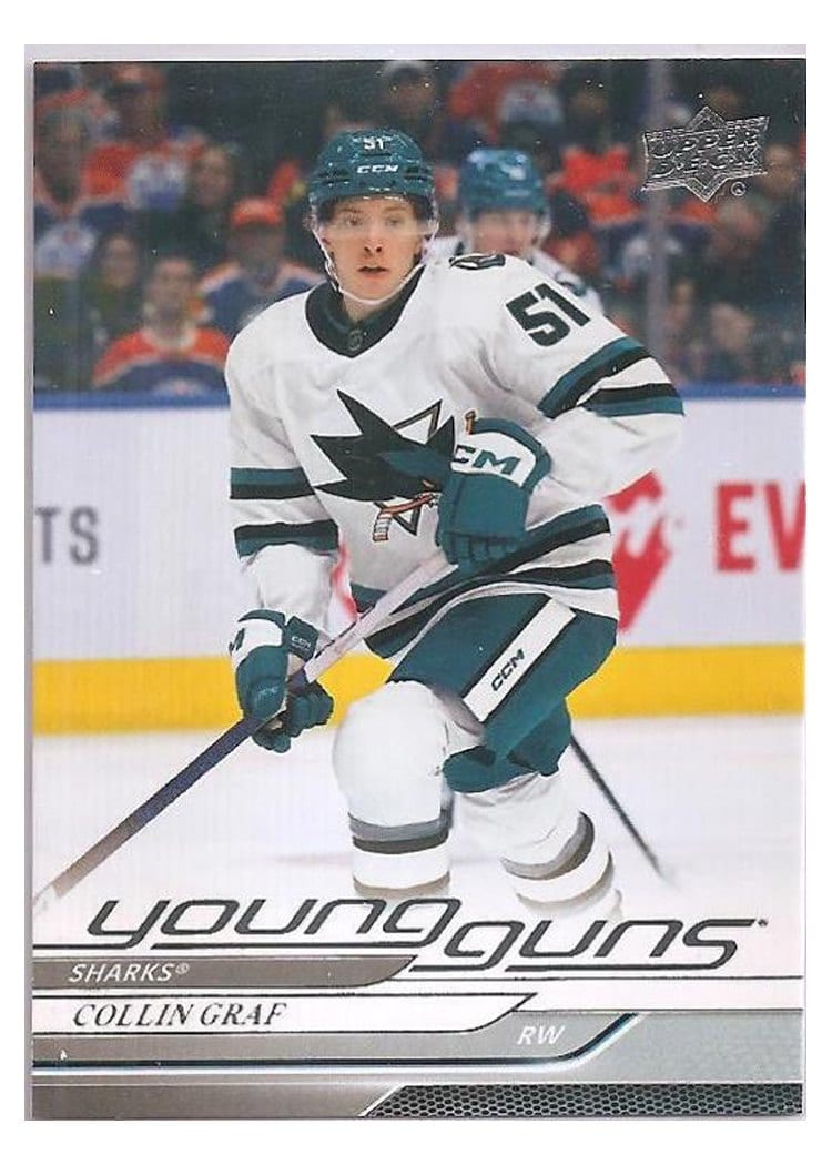 2024-25 Upper Deck Base Set Collin Graf #223 card