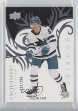 2024-25 Upper Deck Ice Exquisite Collection Rookies Collin Graf #R-43