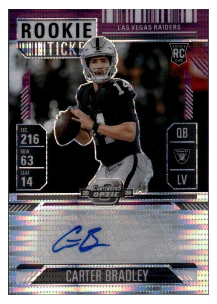 2020 Panini Contenders Optic Base Set Collin Johnson #186 card