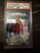 2025-26 Topps Chrome Stratospheric Signatures Rookies Collin Murray-Boyles #SMR-CMB card