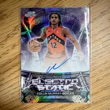2025-26 Topps Cosmic Chrome Electro Static Signatures Collin Murray-Boyles #ESS-CM