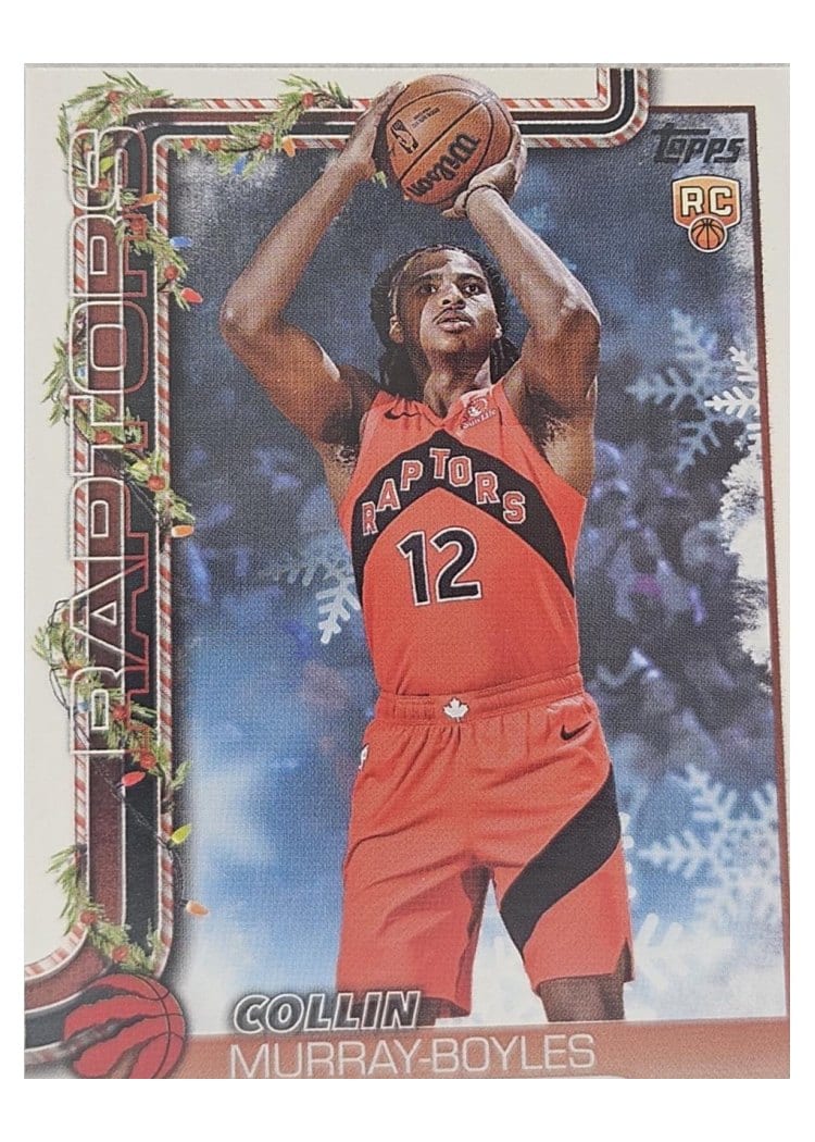 2025-26 Topps Holiday SSP Back Variations Collin Murray-Boyles #SSB-CM card