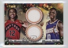 2025-26 Topps Holiday Dual Player Relics Collin Murray-Boyles / Khaman Maluach #DPR-CM card