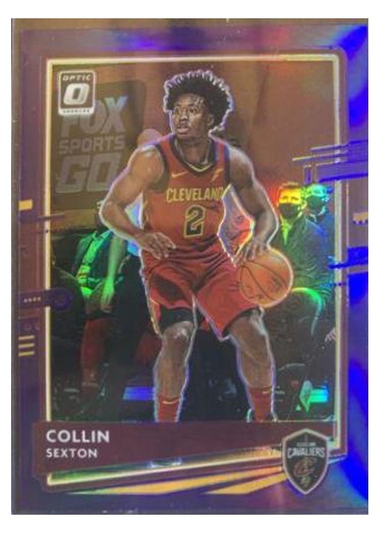 2020-21 Donruss Optic Base Set Collin Sexton Purple #148 card