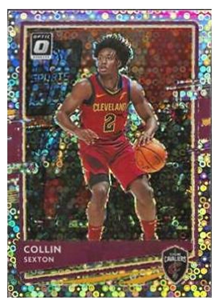 2020-21 Donruss Optic Base Set Collin Sexton #148 card