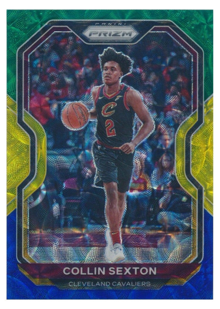 2020-21 Panini Prizm Base Set Collin Sexton #225 card