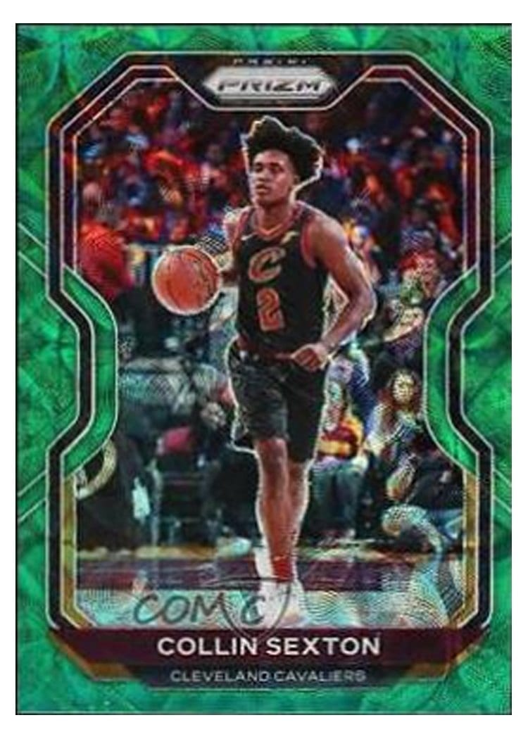 2020-21 Panini Prizm Base Set Collin Sexton #225 card