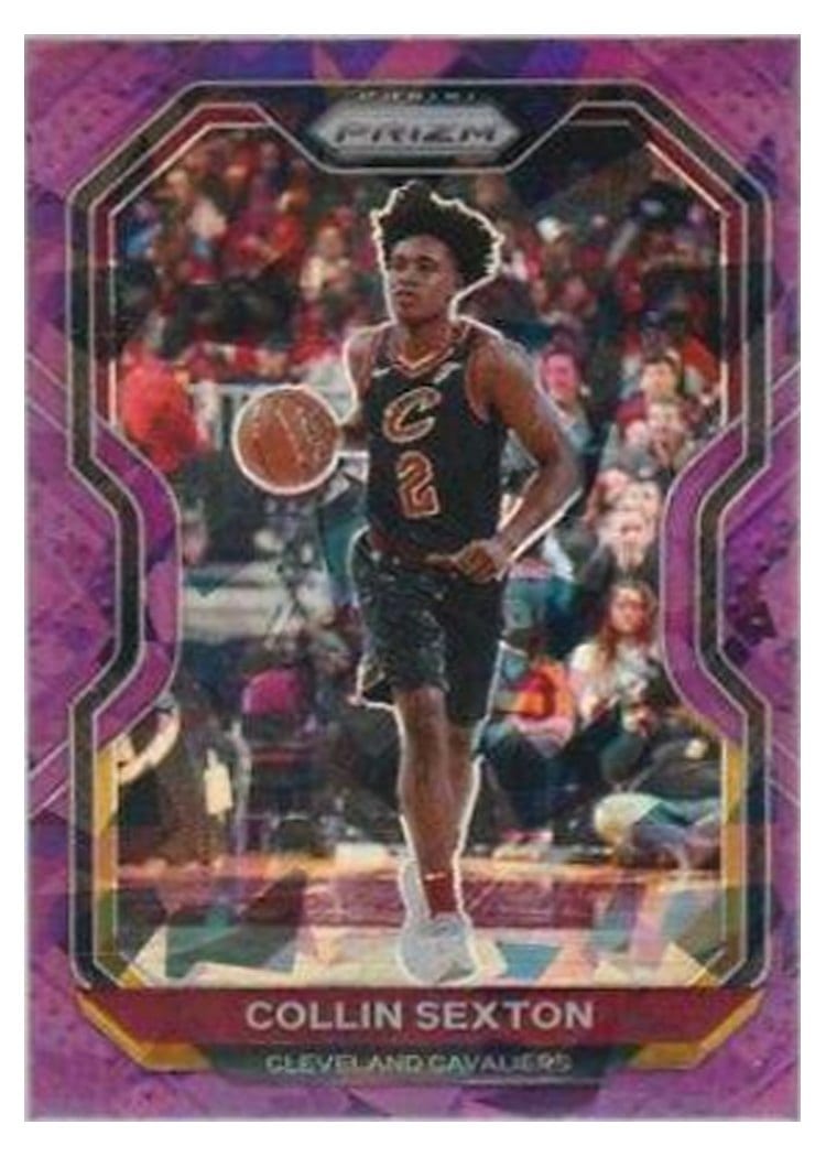 2020-21 Panini Prizm Base Set Collin Sexton #225 card