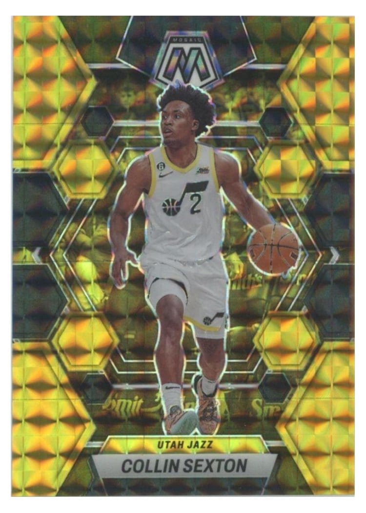 2022-23 Panini Mosaic Base Set Collin Sexton #69 card
