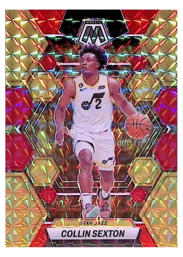 2022-23 Panini Mosaic Base Set Collin Sexton #69 card