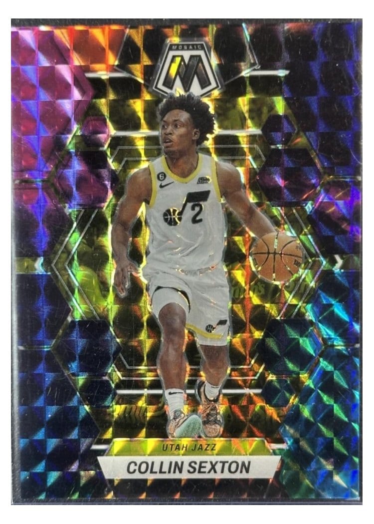 2022-23 Panini Mosaic Base Set Collin Sexton #69 card