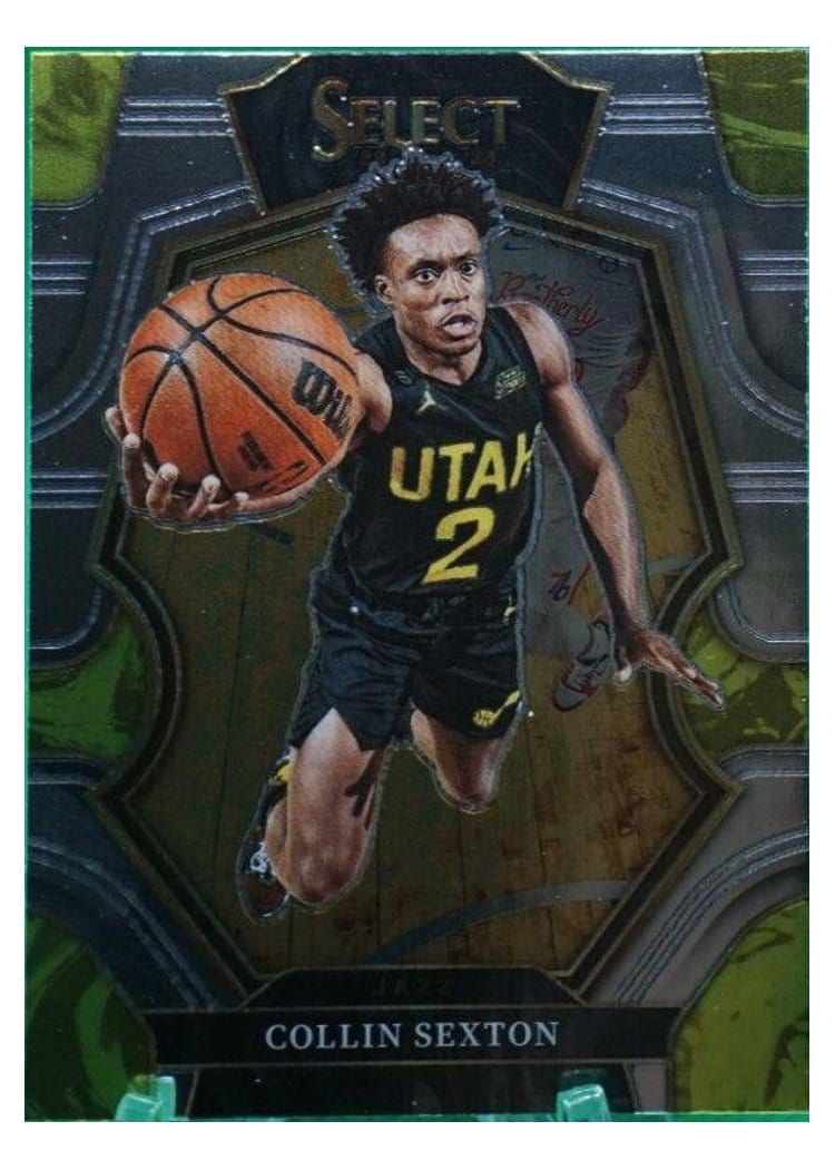 2022-23 Panini Select Base Set Collin Sexton #123 card